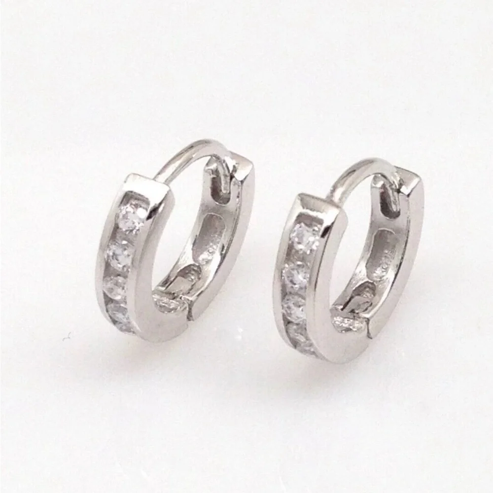 + Elegant Silver Hoop Earrings